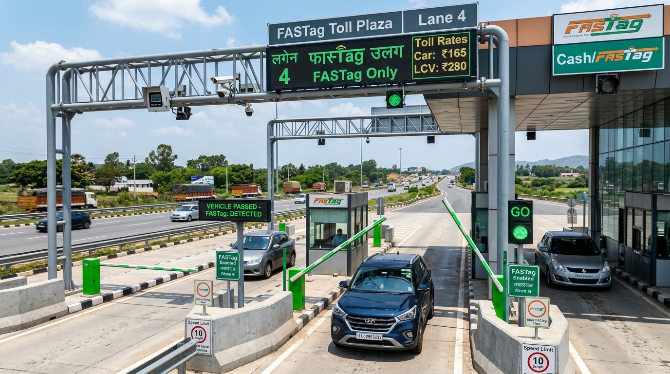 TollTax - National highway toll plaza tax calculation, fastag rates and route planning